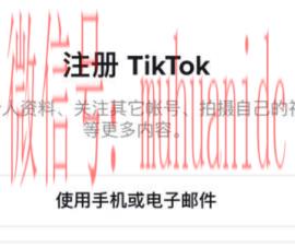 tiktok账号购买平台