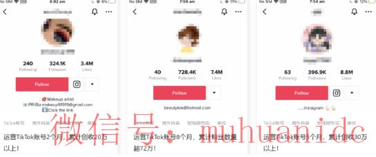 tiktok账号购买平台