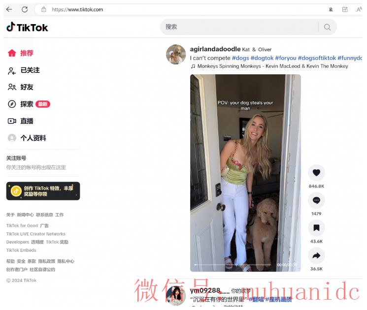 tiktok账号购买平台