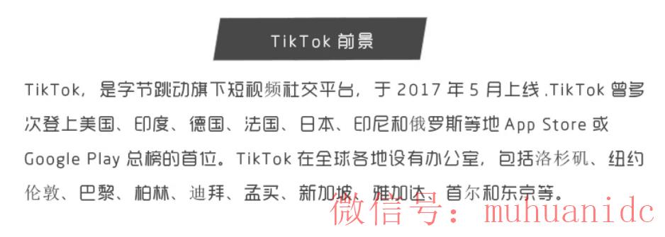 tiktok账号购买平台
