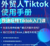 tiktok账号购买平台